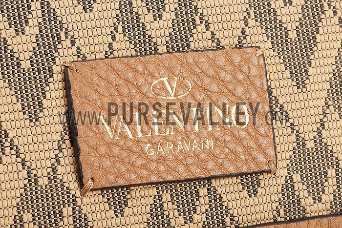 Valentino RockStud Cross Body Tan Bag