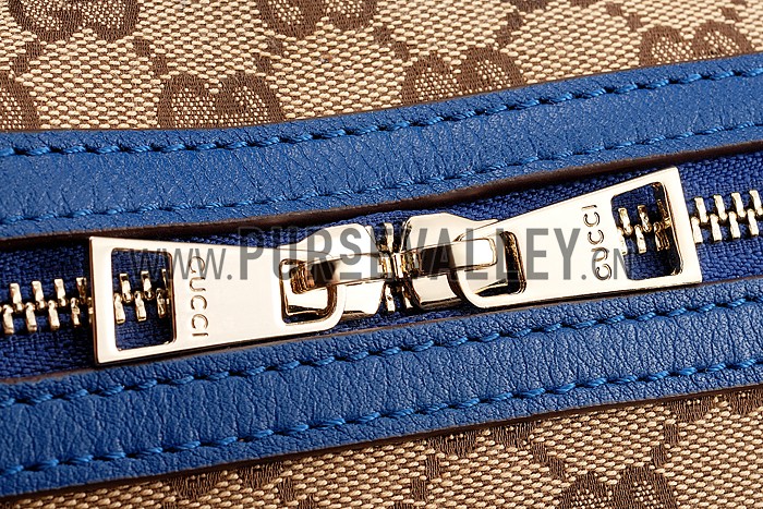 Gucci GG Classic Top Handle Bag Blue