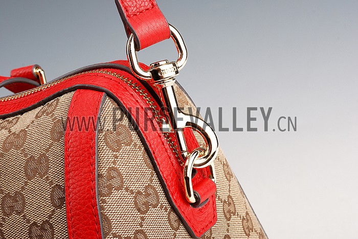 Gucci GG Classic Top Handle Bag Red