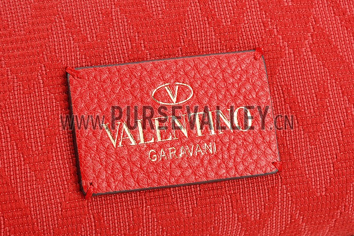 Valentino RockStud Shoulder Red Bag