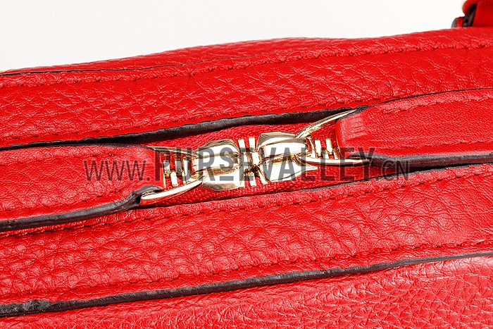 Gucci Bright Leather Bag Red