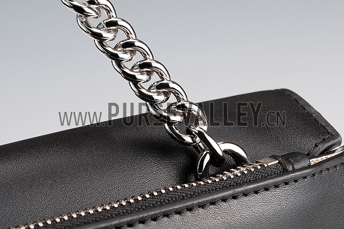 Gucci Interlocking Medium Shoulder Bag Black