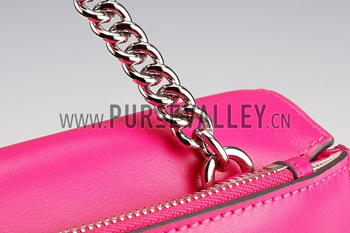 Gucci Interlocking Medium Shoulder Bag Fuchsia