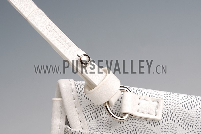 Goyard St Louis Tote White