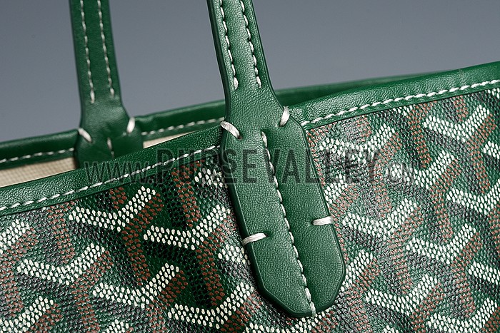 Goyard St Louis Tote Green