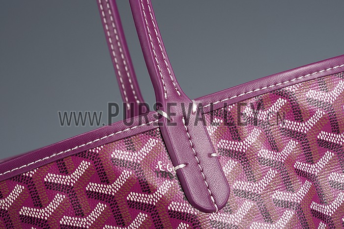 Goyard St Louis Tote Plum