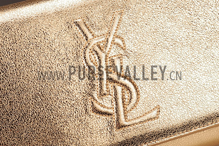 Saint Laurent Belle De Jour Clutch Gold 608312
