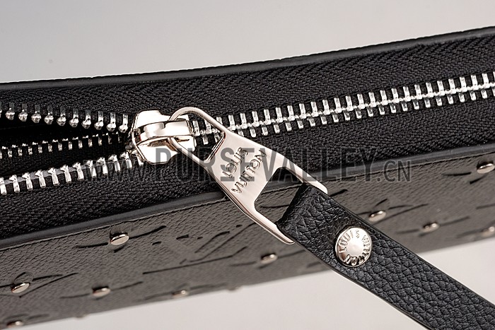 Louis Vuitton Empreinte Zippy Wallet With Studs Black