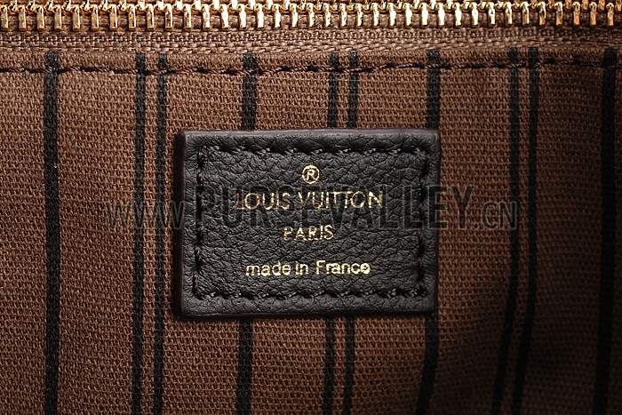 Louis Vuitton Bagatelle Empreinte Noir Bag