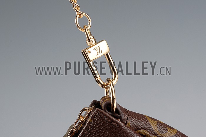 Louis Vuitton Mini Pochette Accessories Evaison Monogram Canvas