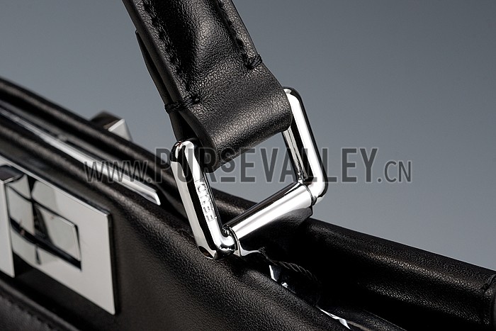 Fendi Peekaboo Medium Black Bag