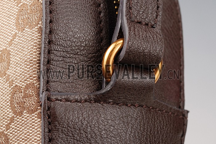 Gucci Bee Detail GG Canvas Bag