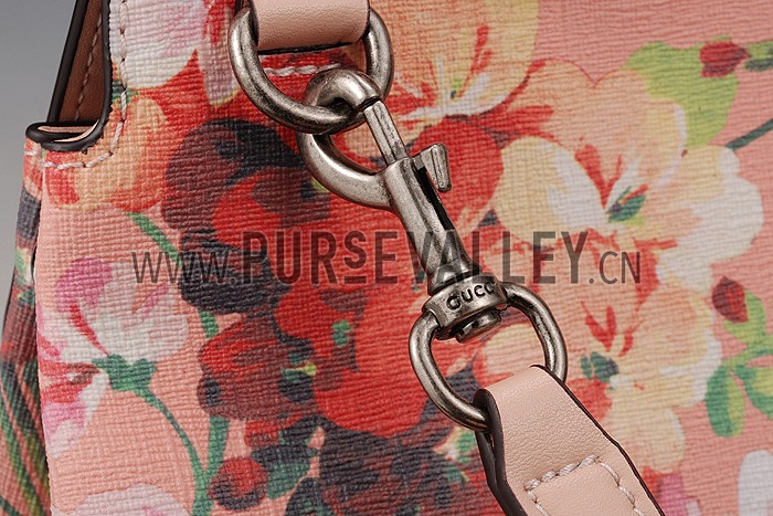 Gucci Bamboo Daily Blooms Bag Blush Pink