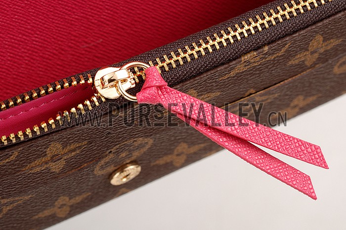 Louis Vuitton Emilie Wallet Fuchsia
