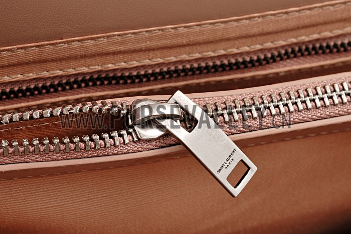 Saint Laurent College Monogram Medium Bag Taupe