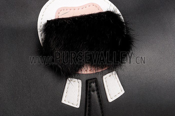 Fendi Peekaboo Karlito Capsule Black Bag