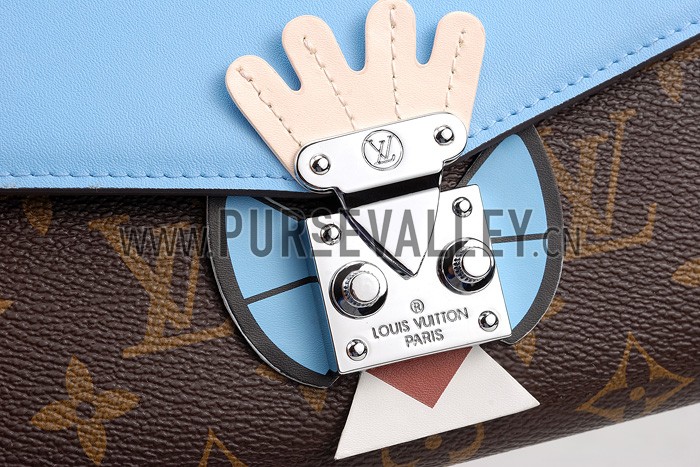 Louis Vuitton Tribal Mask Chaine Wallet Bleuet