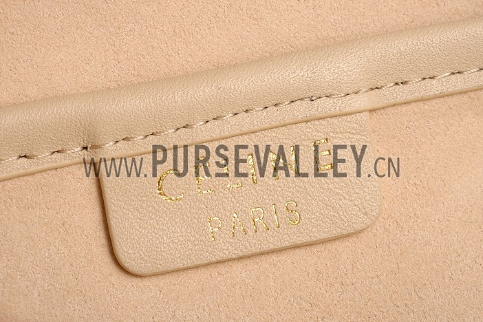 Celine Nano Luggage Beige