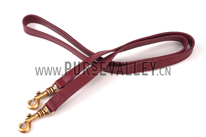 Celine Nano Luggage Dark Red