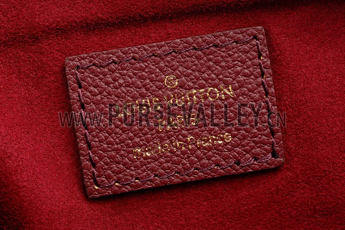 Louis Vuitton Monogram Twinset Dark Red