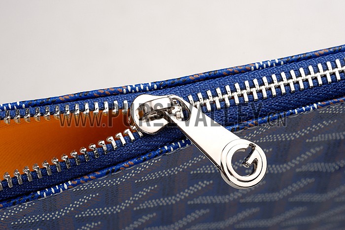 Goyard Zipped Pouch Blue