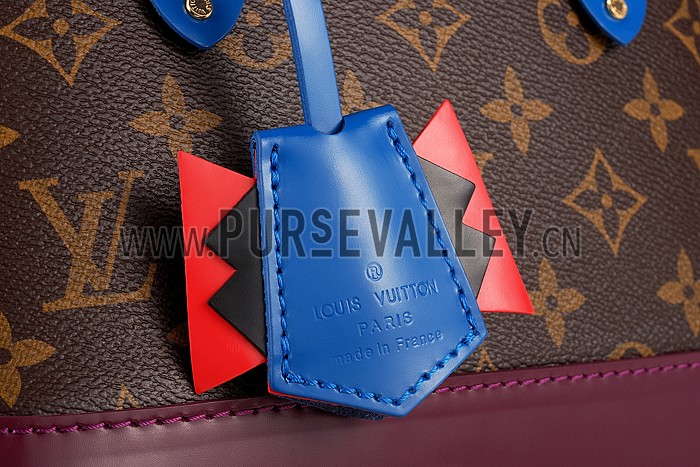 Louis Vuitton Monogram Totem Alma Plum
