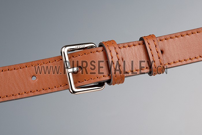 Gucci Original GG Canvas Messenger Flap Bag Brown