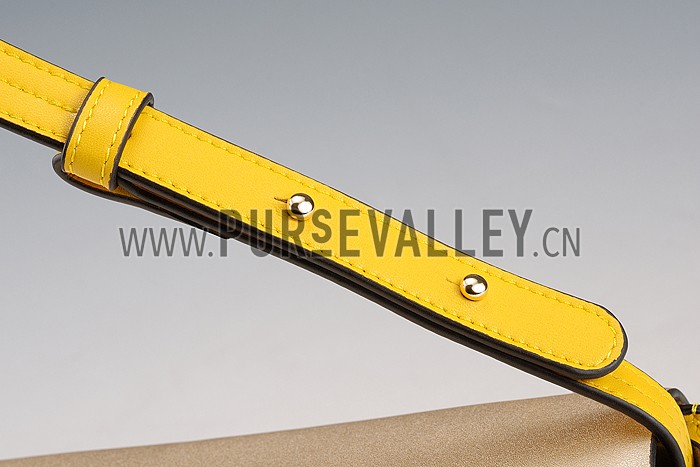 Chloe Faye Small Bag Yellow And Gold