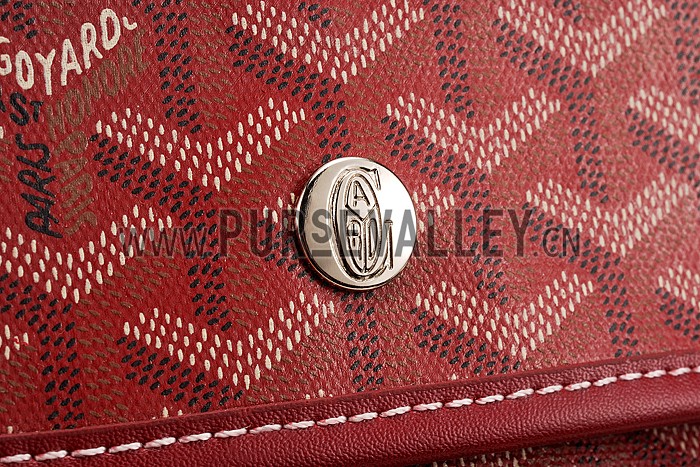 Goyard St Louis Tote Dark Red
