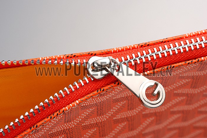 Goyard Zipped Pouch Orange