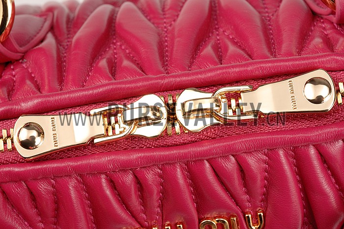 Miu Miu Matelasse Doctor Rose Pink Bag