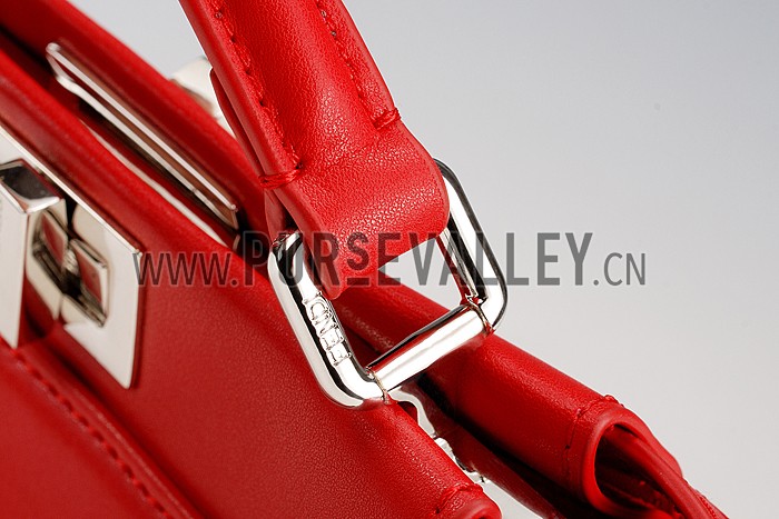 Fendi Peekaboo Mini Red Bag