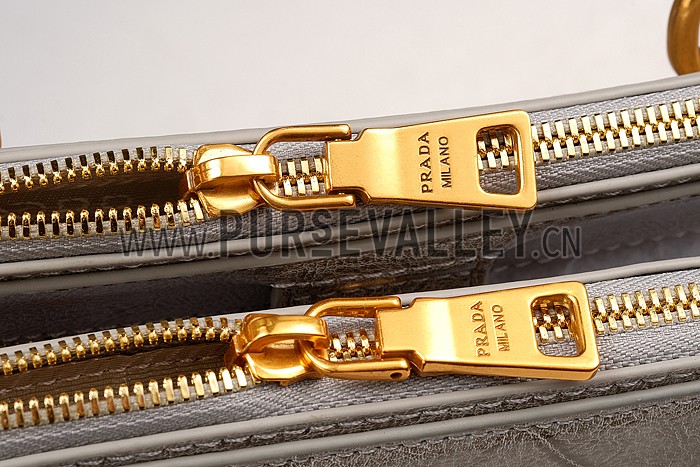 Prada Classic Satchel Grey