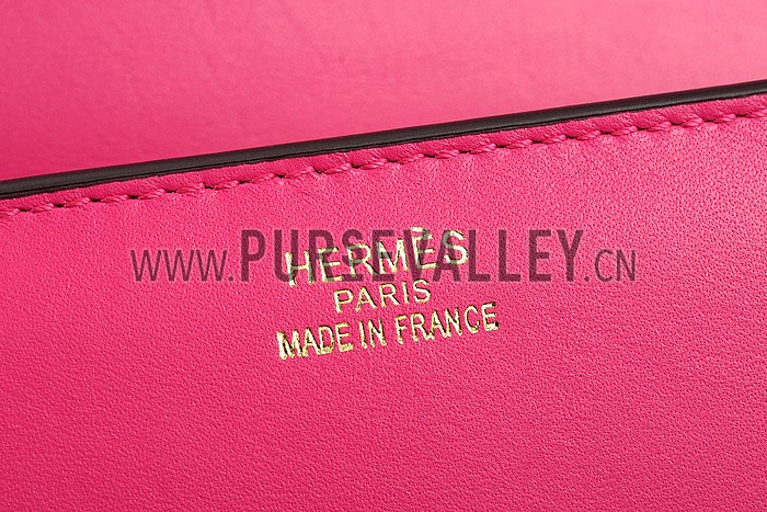 Hermes Cherche Midi Fuchsia Bag