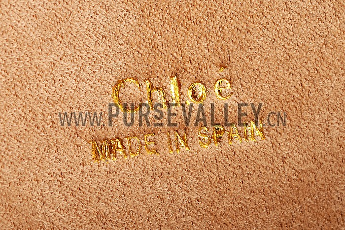 Chloe Faye Small Bag Tan and Python Pattern