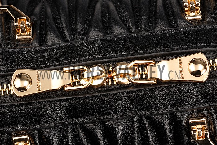 Miu Miu Top Handle Black