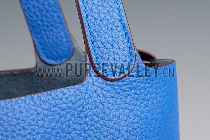 Hermes Picotin PM Dark Blue