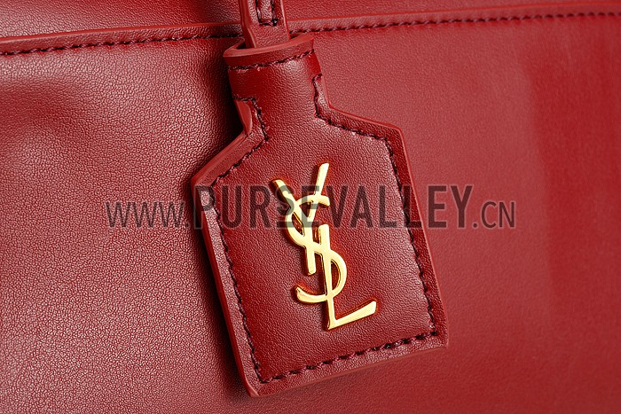 Saint Laurent High School Medium Bag Dark Red