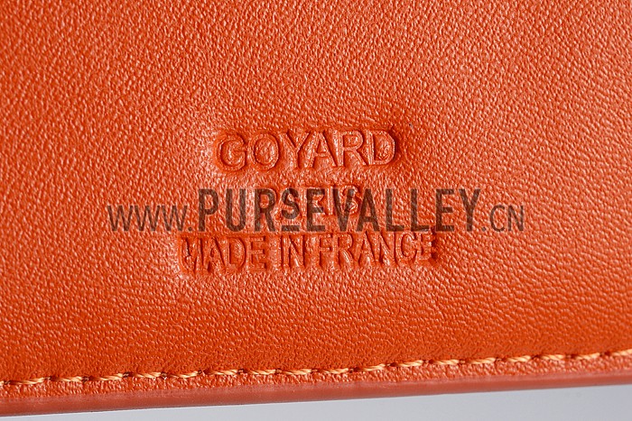 Goyard Orange Wallet 18926590