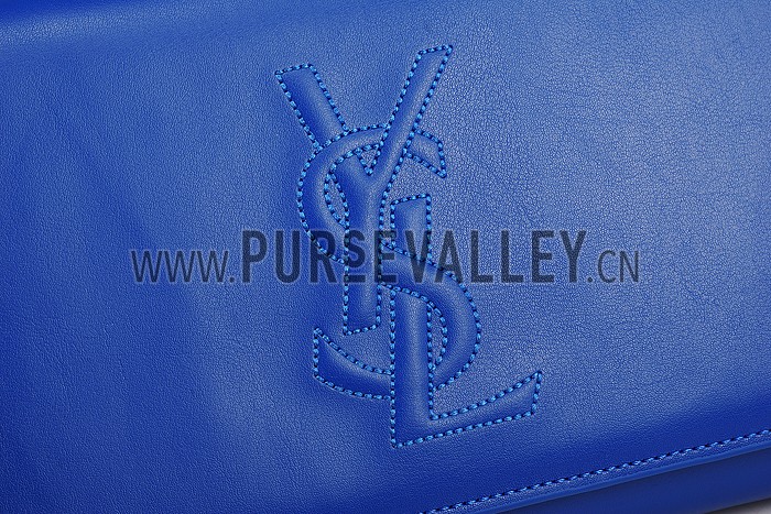 Saint Laurent Belle De Jour Clutch Blue 608311