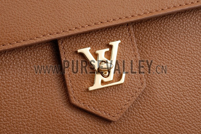 Louis Vuitton Lockme Tan Bag