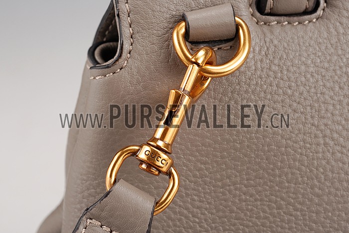 Gucci Bamboo Daily Small Bag Grey