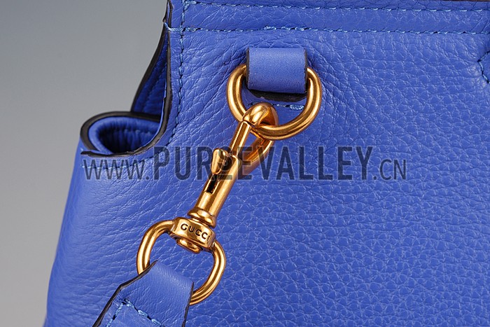 Gucci Bamboo Daily Bag Blue