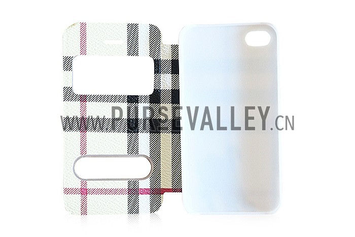 Burberry Wallet Case with Screen Display for iPhone 4 & 4S Yellow 608272