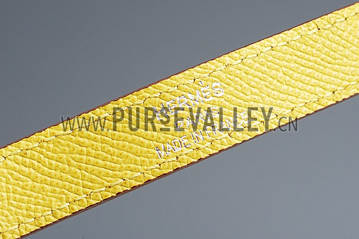 Hermes Kelly 28 Yellow 608154