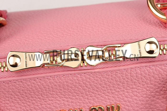 Miu Miu Satchel Rose Pink and Purple