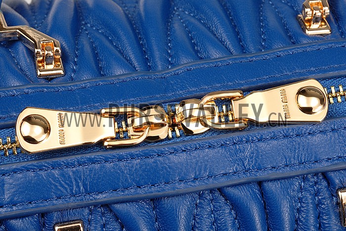 Miu Miu Top Handle Blue