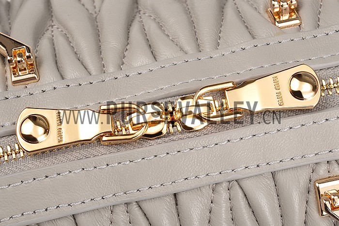 Miu Miu Top Handle Grey