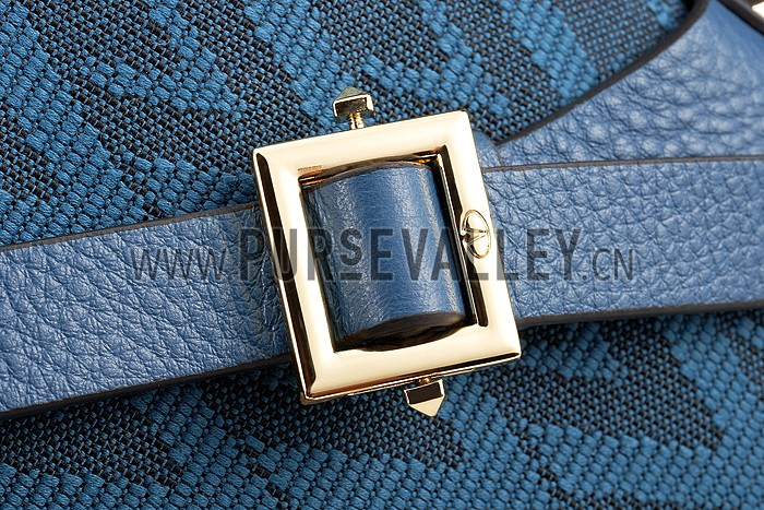 Valentino Viva Valentino Fabric Backpack Blue