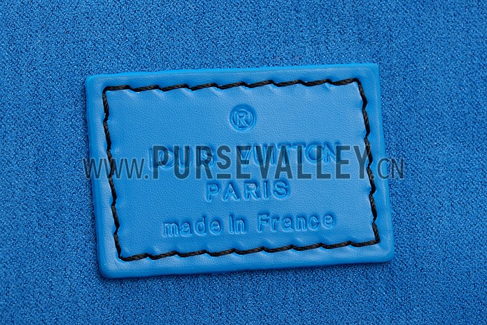 Louis Vuitton Alma Epi Leather Aqua Print BB Bag